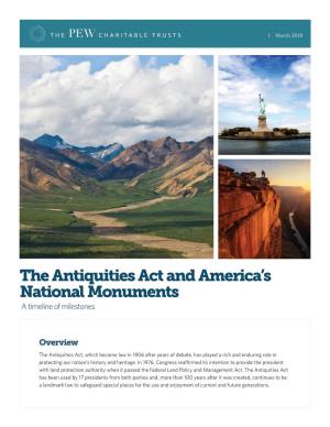 The Antiquities Act and America's National Monuments (PDF)