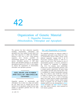 Organization of Genetic Material 3