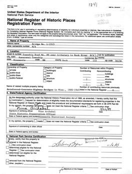 National Register of Historic Places Registration Form P5g5s“^P'