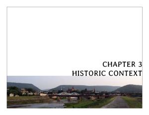 Chapter 3 Historic Context
