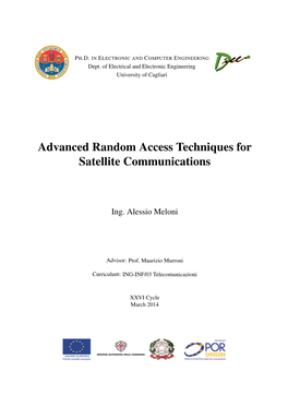 Advanced Random Access Techniques for Satellite Communications