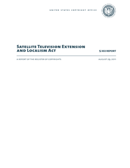 SATELLITE Television Extension and LOCALISM