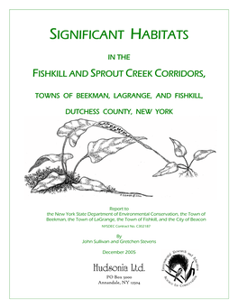Fishkill and Sprout Creek Corridors