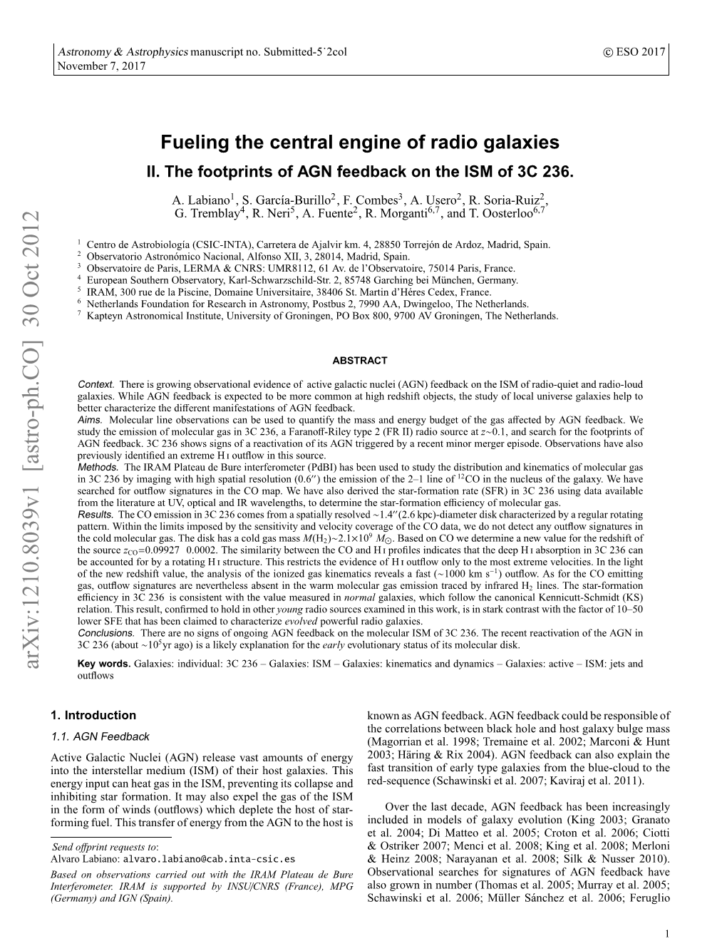 Fueling the Central Engine of Radio Galaxies. II. the Footprints of AGN