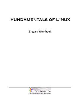 Fundamentals of Linux