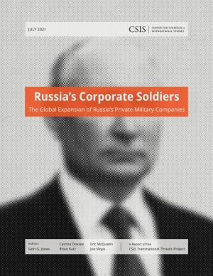 Russia's Corporate Soldiers