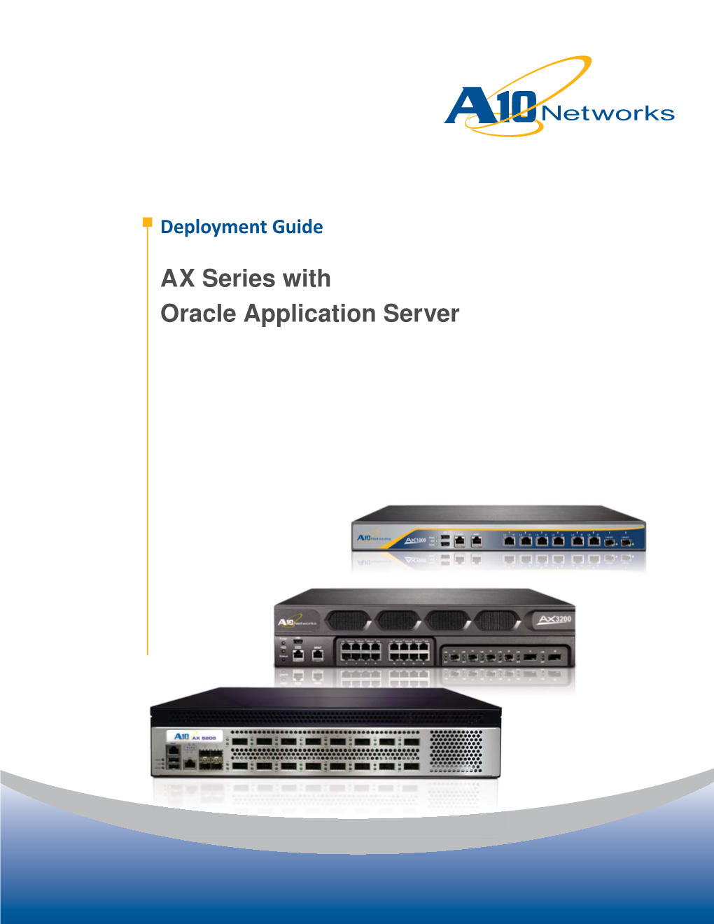 Deployment Guides Oracle Application Server