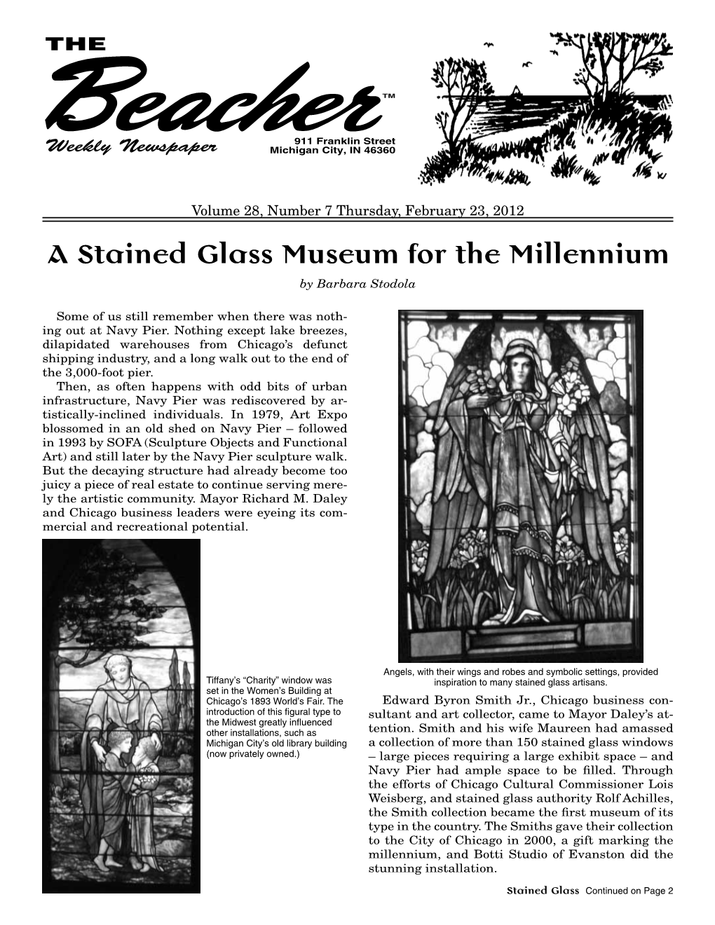 A Stained Glass Museum for the Millennium by Barbara Stodola