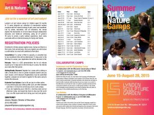 Summer Art & Nature Camps