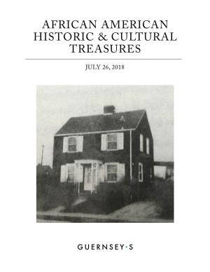 African American Historic & Cultural Treasures