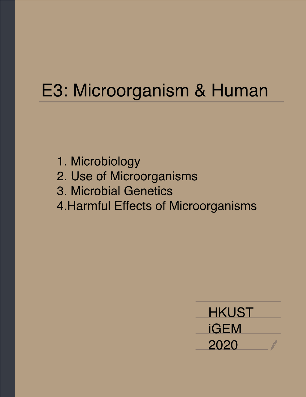 E3: Microorganism & Human