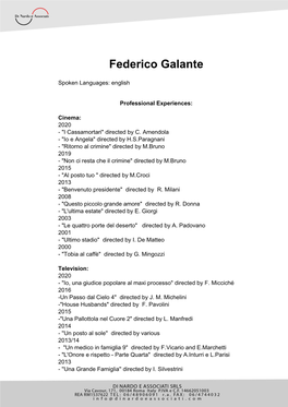 Federico Galante