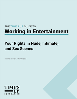 Your Rights in Nude, Intimate, and Sex Scenes