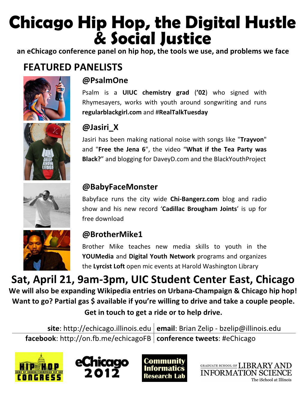 Chicago Hip Hop, the Digital Hustle & Social Justice