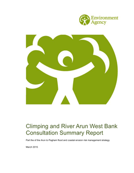 Climping and River Arun West Bank Consultation Summary Report