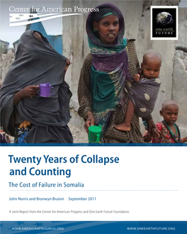 Twenty Years of Collapse and Counting the Cost of Failure in Somalia