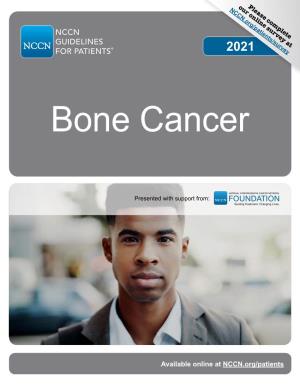 NCCN Guidelines for Patients Bone Cancer