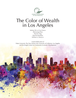 The Color of Wealth in Los Angeles