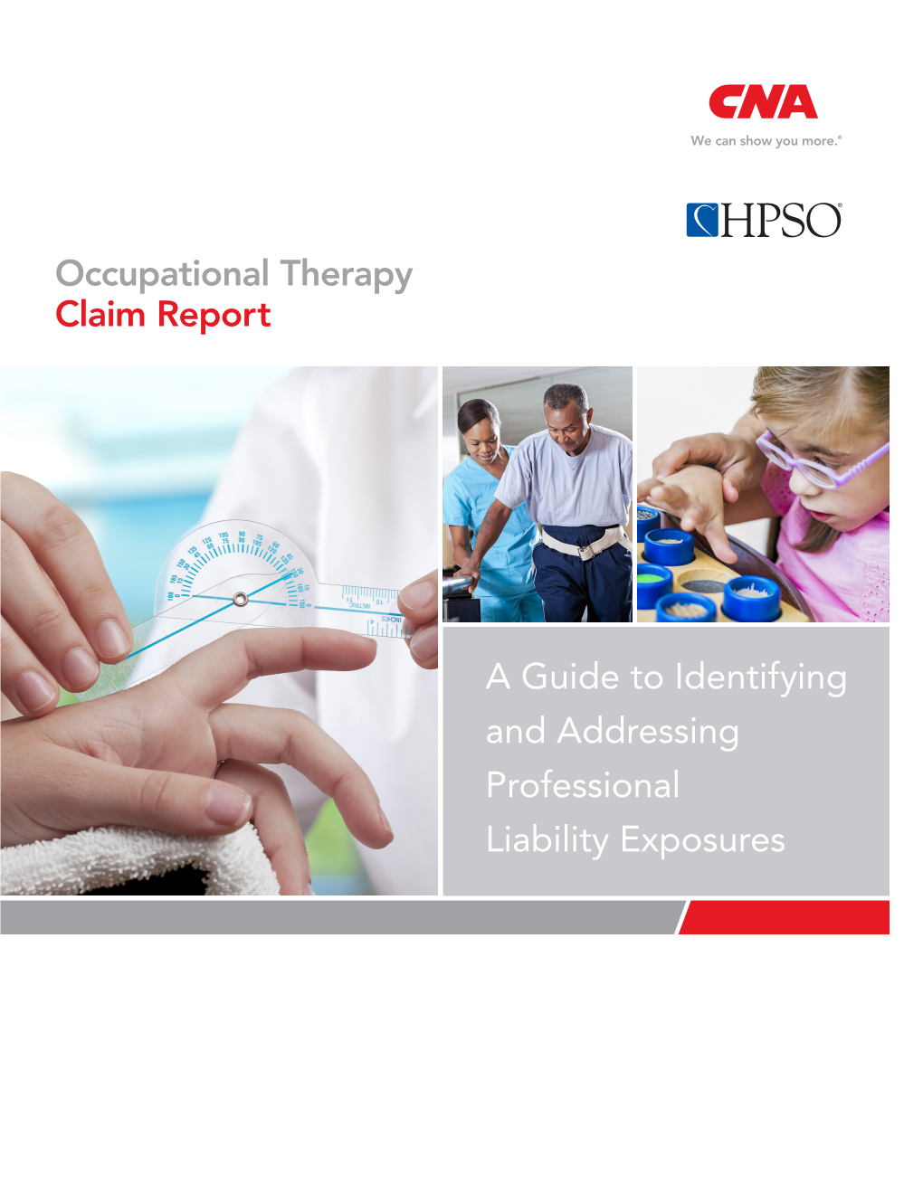 Occupational Therapy Claim Report