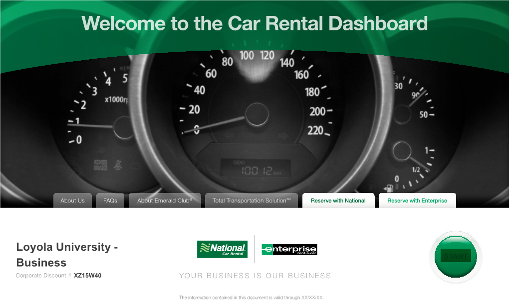 Welcome to the Car Rental Dashboard