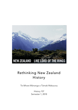 Rethinking New Zealand History