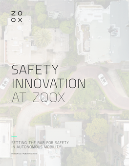 Safety Innovation at Zoox