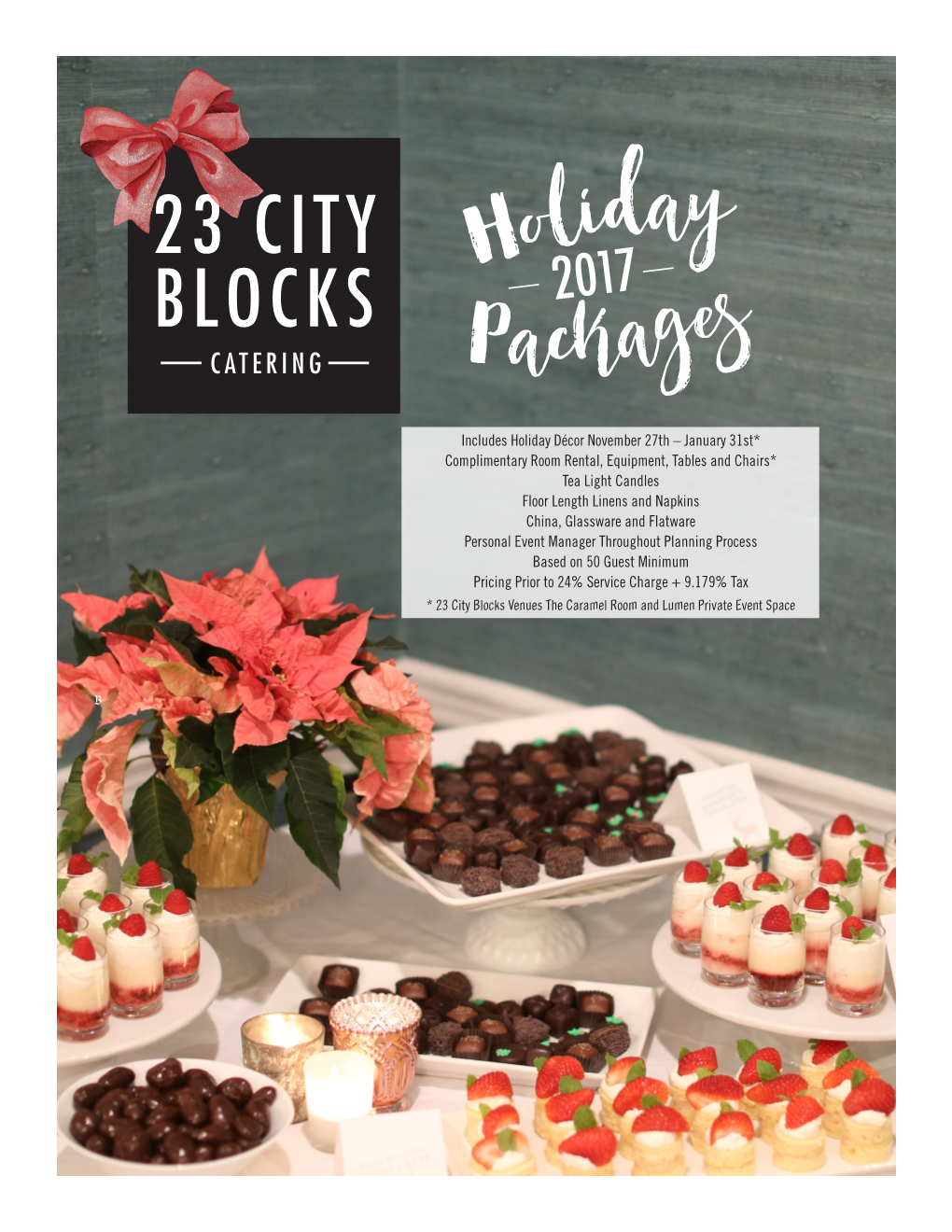 Includes Holiday Décor November 27Th