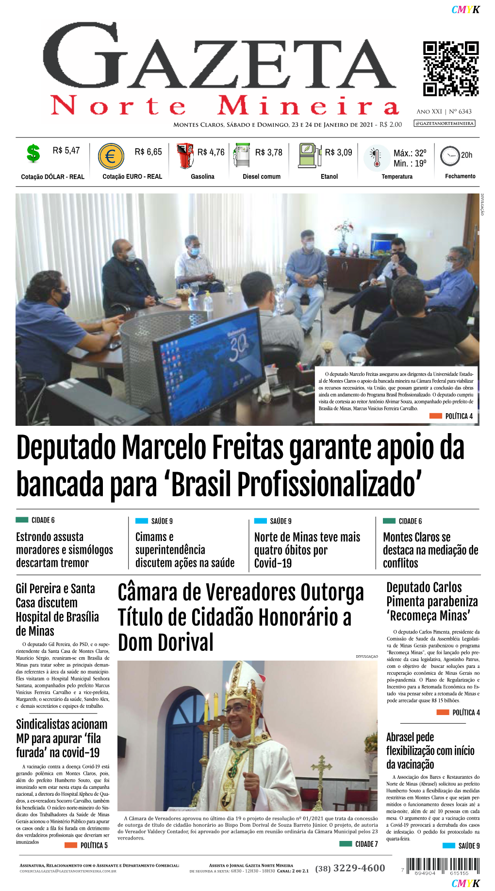 Deputado Marcelo Freitas Garante Apoio Da Bancada Para 'Brasil Profissionalizado'
