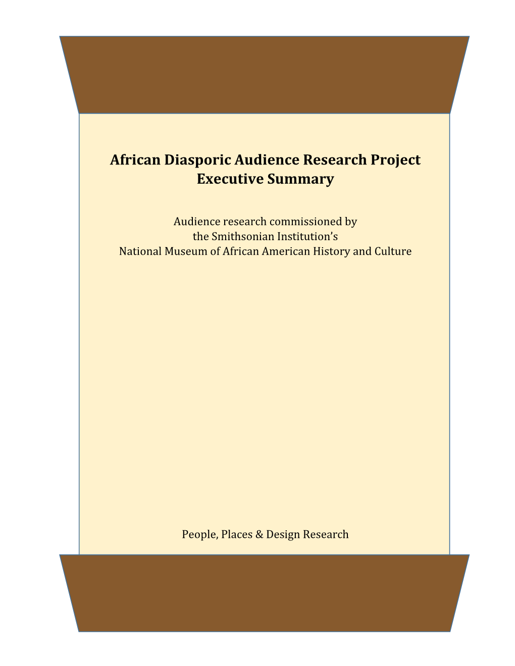 African Diasporic Audience Research Project Executive Summary