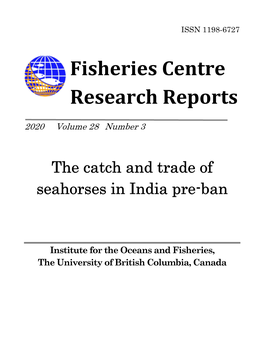 Fisheries Centre Research Reports