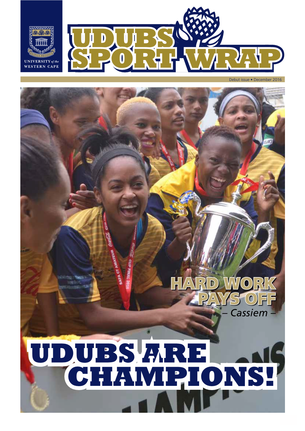 UDUBS SPORTWRASPORT WRAP Debut Issue • December 2016