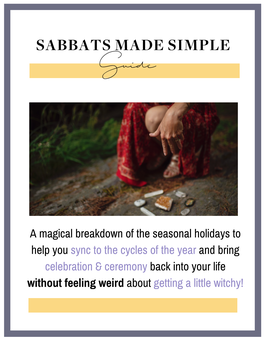 Sabbats Made Simple