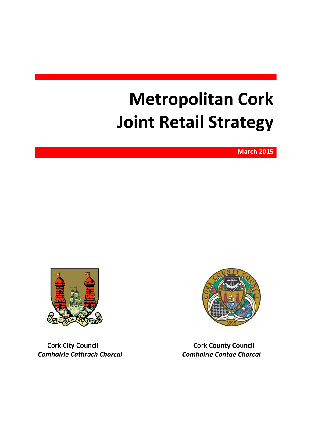 Metropolitan Cork Joint Retail Strategy