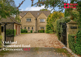 Oakland Somerford Road Cirencester, GL7 Lifestylean Individual Benefit 6 Bedroom Pull out Statementfamily House Can on Go the to Edgetwo Orof Townthree
