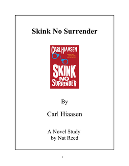 Skink No Surrender