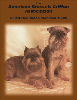 The American Brussels Griffon Illustrated Standard