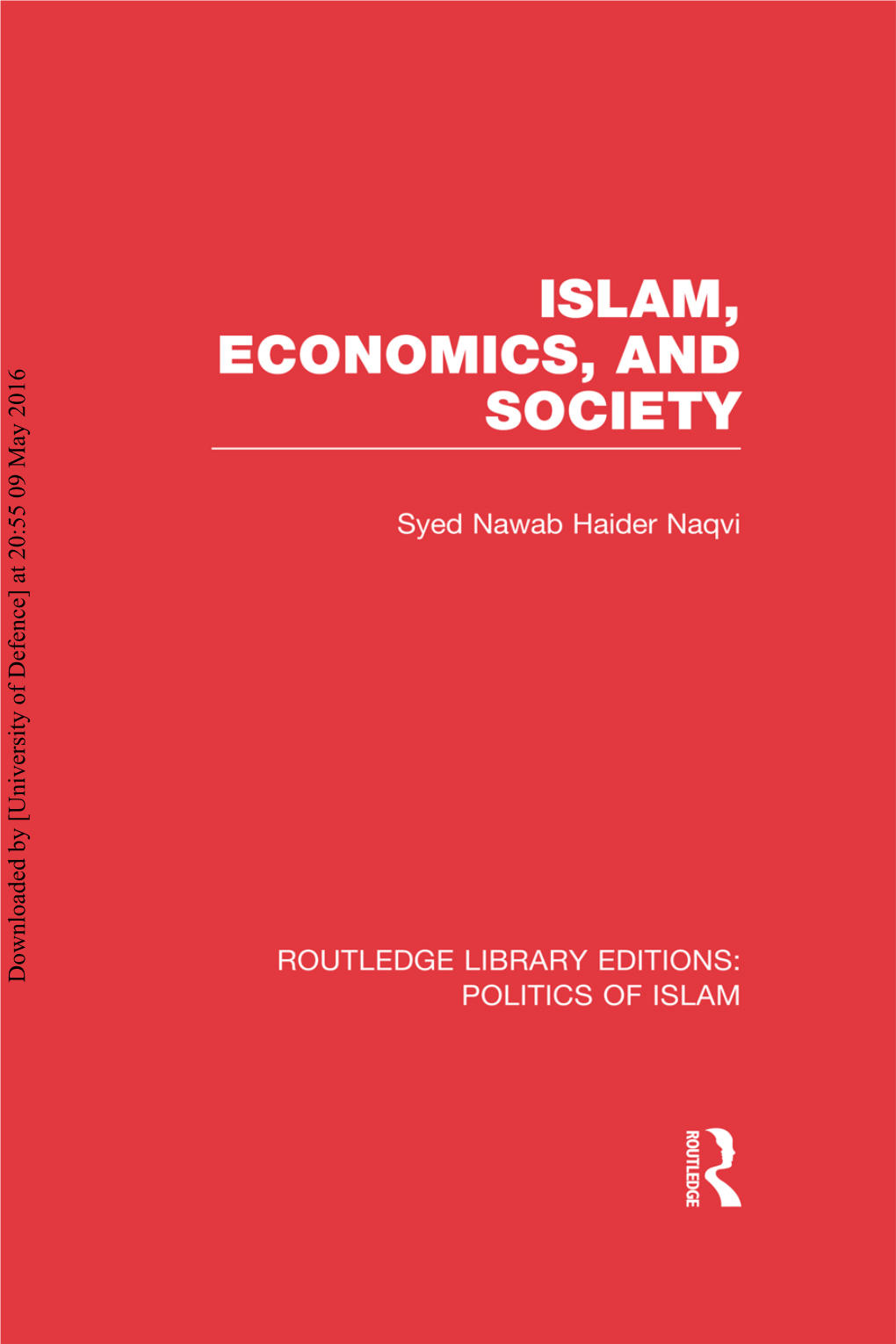 Islam, Economics, and Society