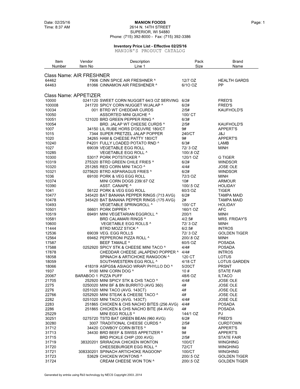 (R\351\263 Report