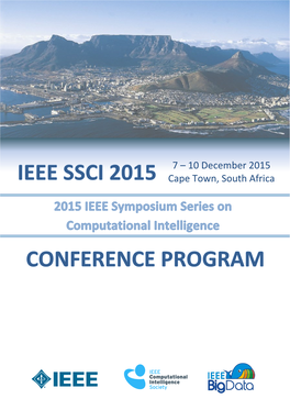 10 December 2015 Cape Town, South Africa Contents