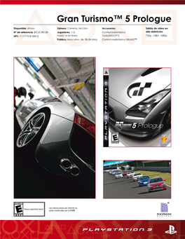 Gran Turismo™ 5 Prologue