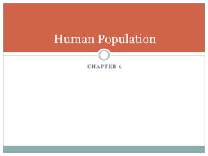 Human Population Lecture