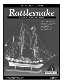 Rattlesnake Instr. Manual