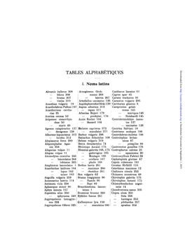 TABLES Alphabl?TIQUES Downloaded From