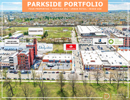 Parkside Portfolio Four Properties | Parkside Ave | Urban Retail | Mixed Use