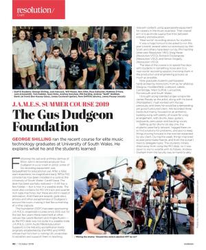 The Gus Dudgeon Foundation