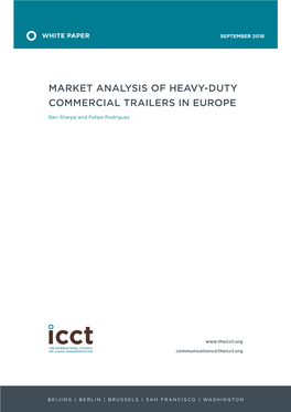 Market Analysis of Heavy-Duty Commercial Trailers in Europe