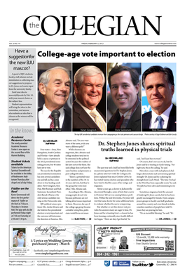 College-Age Vote Important to Election