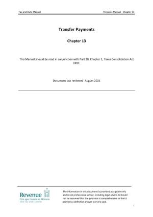 Pensions Manual - Chapter 13