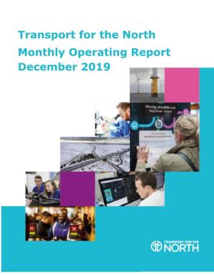 Tfn Monthly Operating Report