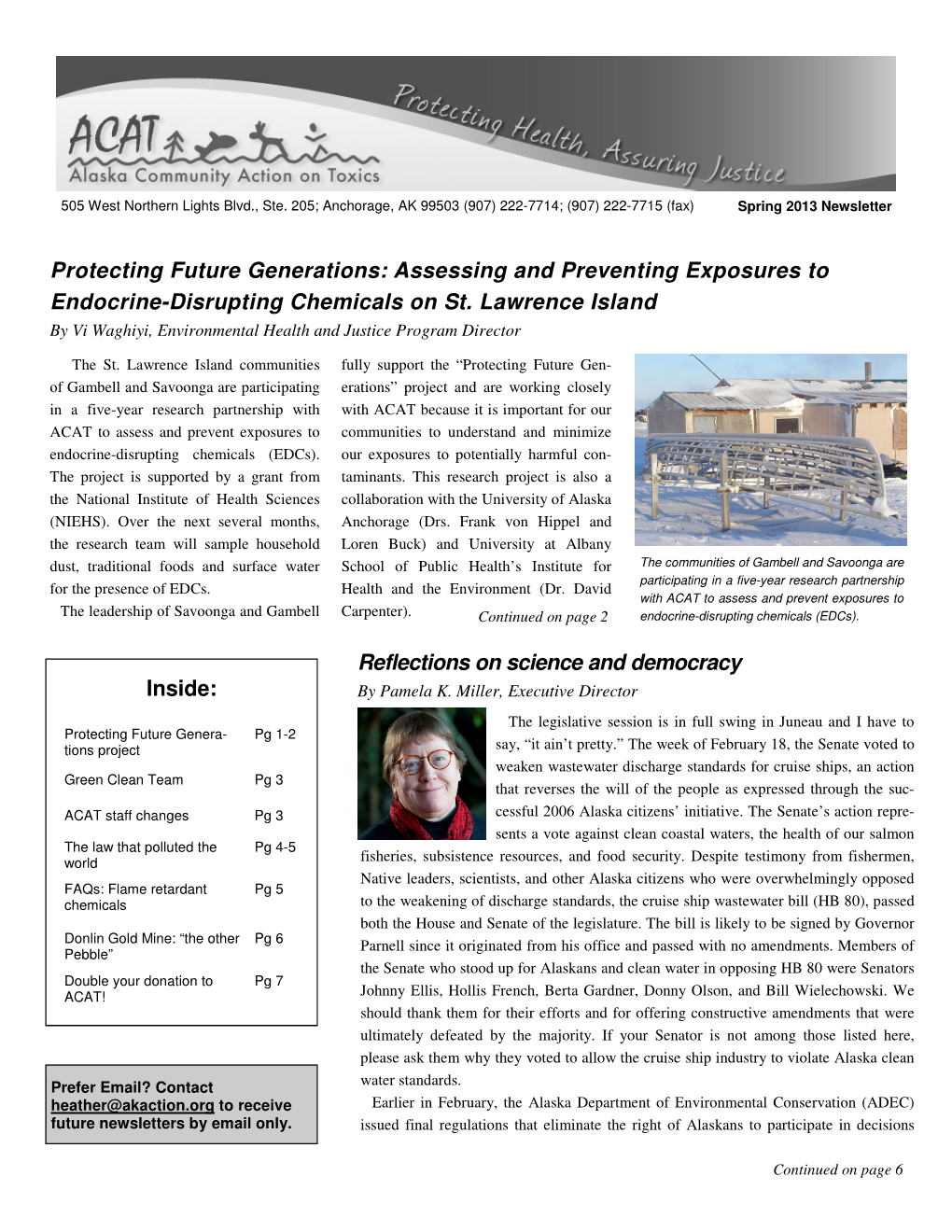 ACAT Spring 2013 Newsletter 2-27-2013.Pub